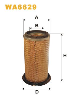 WIX FILTERS Õhufilter WA6629